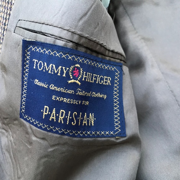 Tommy Hilfiger Vintage Men Blazer Two Button Style - Picture 8 of 8